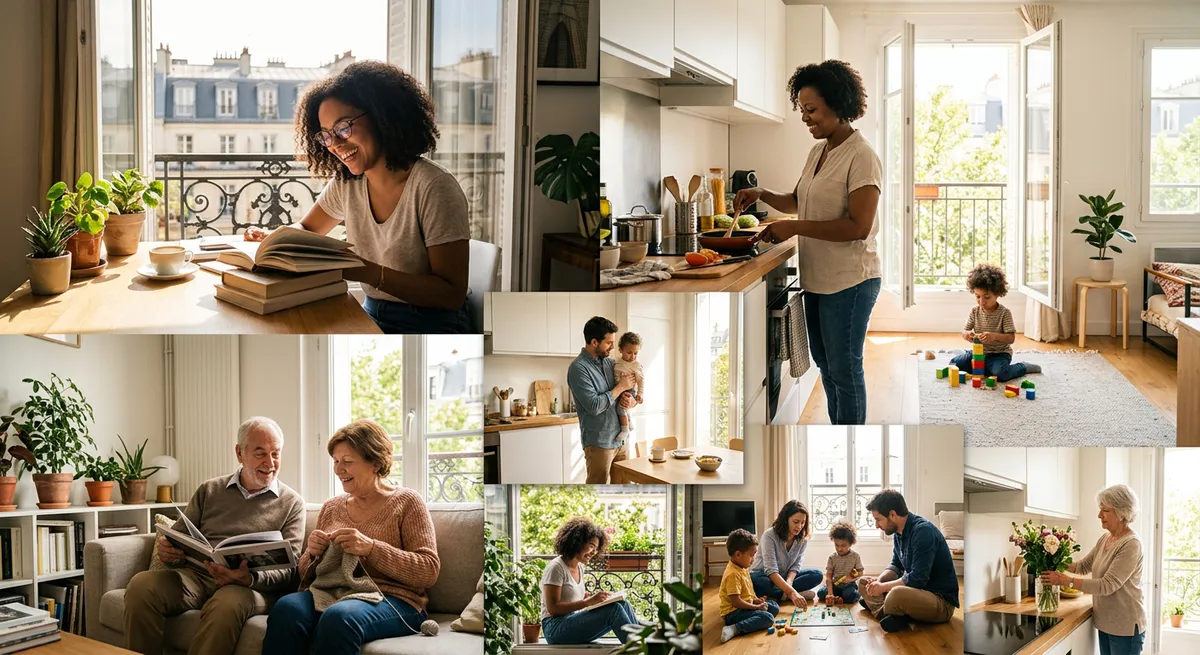 Différentes situations de locataires couverts par une GLI